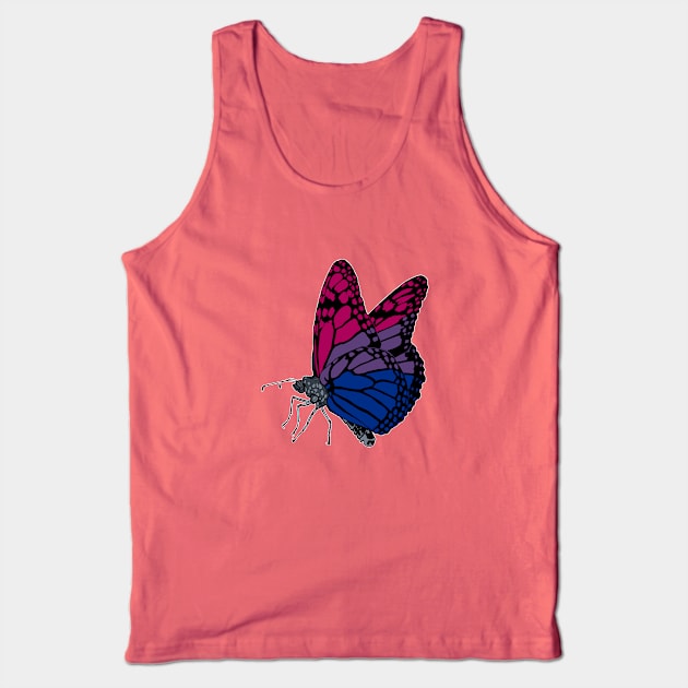 Bisexual Butterfly Tank Top by theartfulscientist